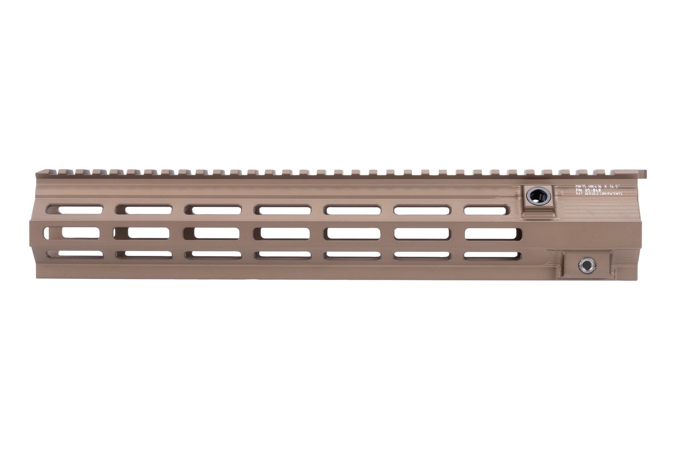 Geissele Automatics HK416 Super Modular M-LOK Handguard - DDC - 14.5